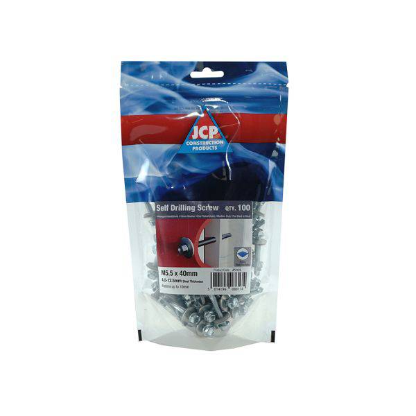Self Drilling Screw Pouch - 5.5x100mm - Hurstbourne Forge Welding Supplies