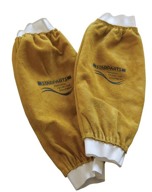Welders Sleeves 18", Gold (pair) - Hurstbourne Forge Welding Supplies