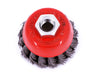Wire Brush Cup 75mm - Hurstbourne Forge Welding Supplies