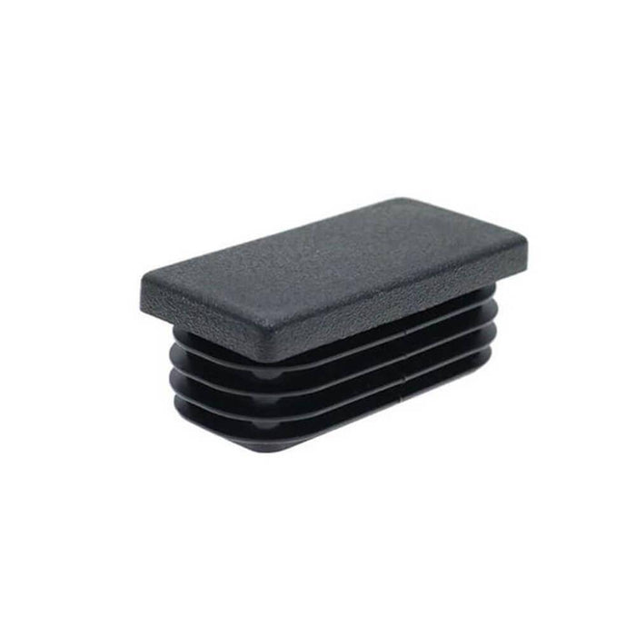 Tube Inserts 50x25mm For 2.0-3.0mm Tube Black Plastic - Hurstbourne Forge Welding Supplies
