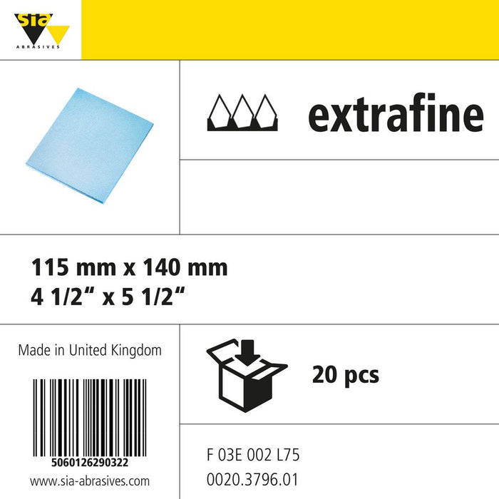 Product info — 9215 siafoam pad 140x5mm P800