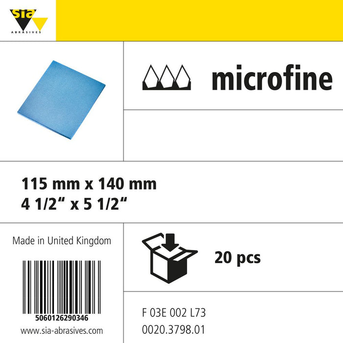 Product info — 9215 siafoam pad 140x5mm P1500