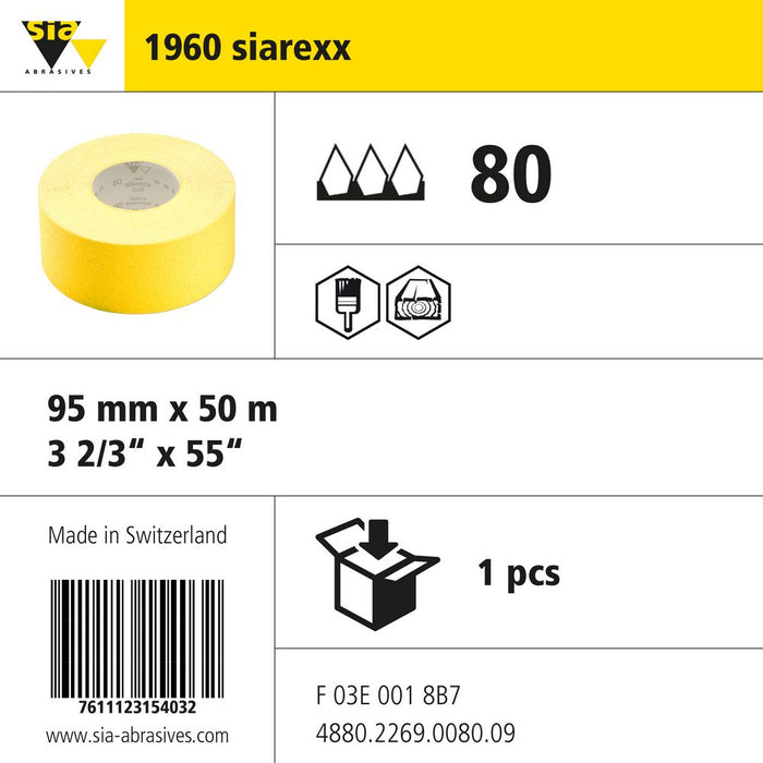 Product info — 1960 siarexx 95x50000mm P80