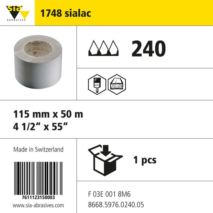 Product info — 1748 sialac 115x50000mm P240