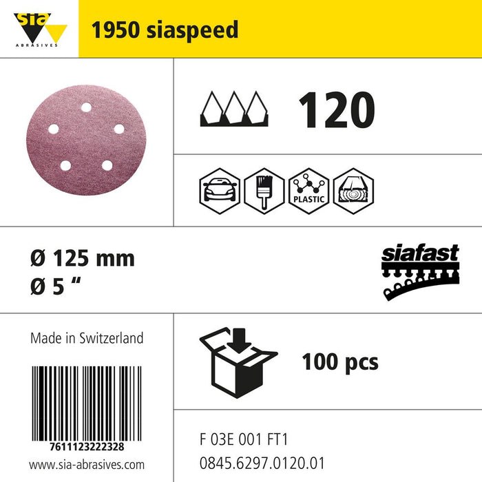 Product info — 1950 siaspeed Ø125mm P120