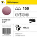 Product info — 1950 siaspeed Ø150mm P150 (Pack of 100)