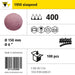 Product info — 1950 siaspeed Ø150mm P400 (Pack of 100)