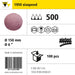 Product info — 1950 siaspeed Ø150mm P500 (Pack of 100)
