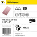 Product info — 1950 siaspeed 115x230mm P80 (Pack of 100)