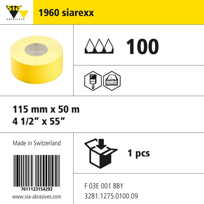 Product info — 1960 siarexx 115x50000mm P100