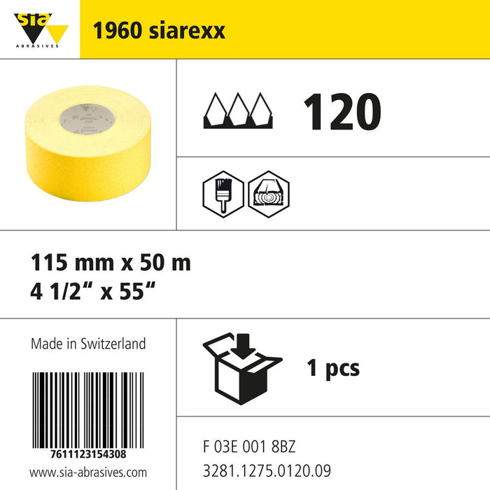 Product info — 1960 siarexx 115x50000mm P120