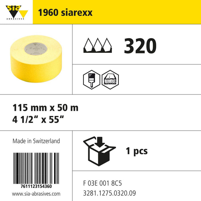 Product info — 1960 siarexx 115x50000mm P320