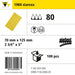 Product info — 1960 siarexx 70x125mm P80 (Pack of 100)