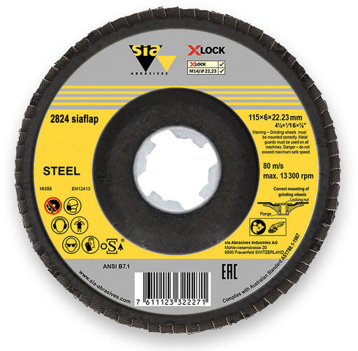 Product image — 2824 siaflap Ø125mm P80