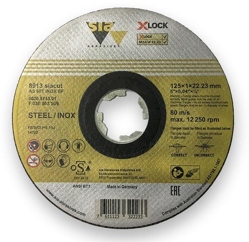 Product image — 8913 siaflex INOX Ø125mm