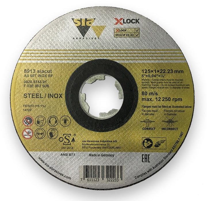 Product image — 8913 siaflex INOX Ø125mm