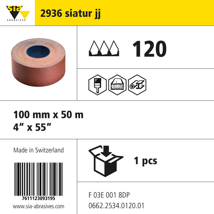 Product info — 2936 siawet 100x50000mm P120