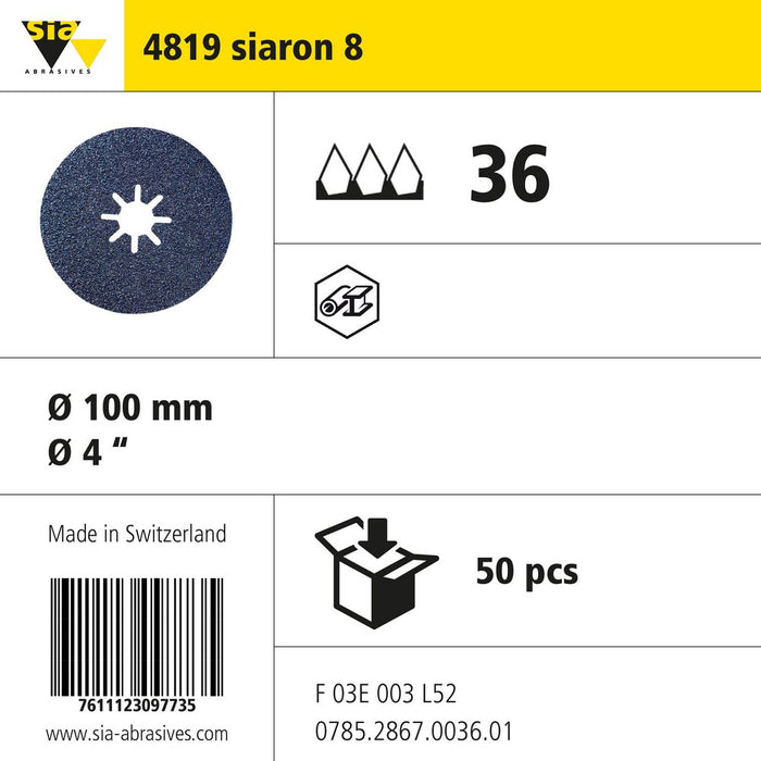 Product info — 4819 siaron Ø100mm P36