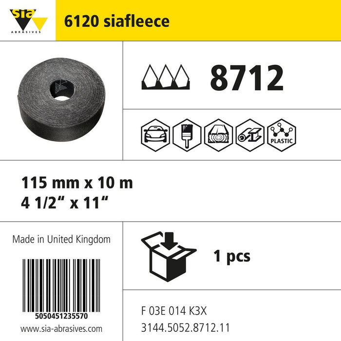 Product info — 6120 siafleece 115x10000mm UF