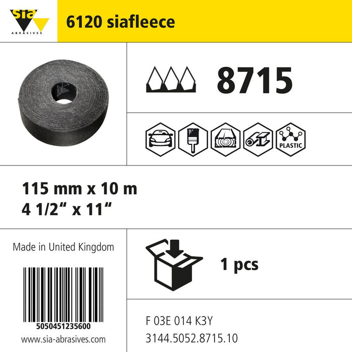 Product info — 6120 siafleece 115x10000mm UF