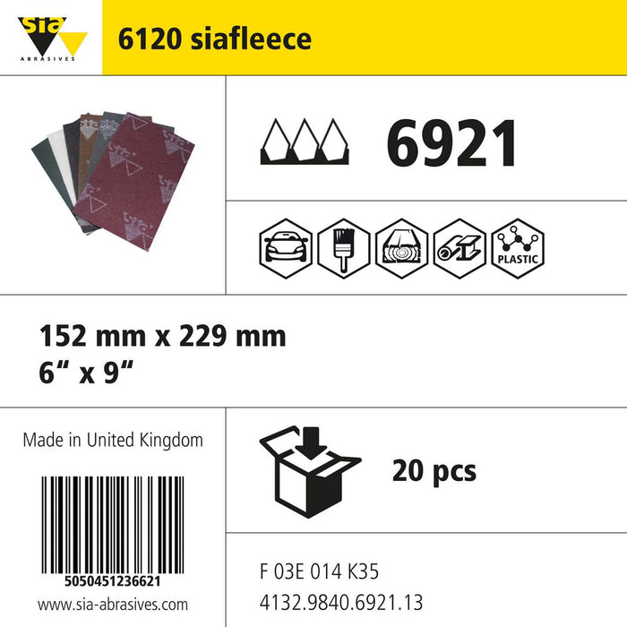 Product info — 6120 siafleece 152x229mm VF (Pack of 20)