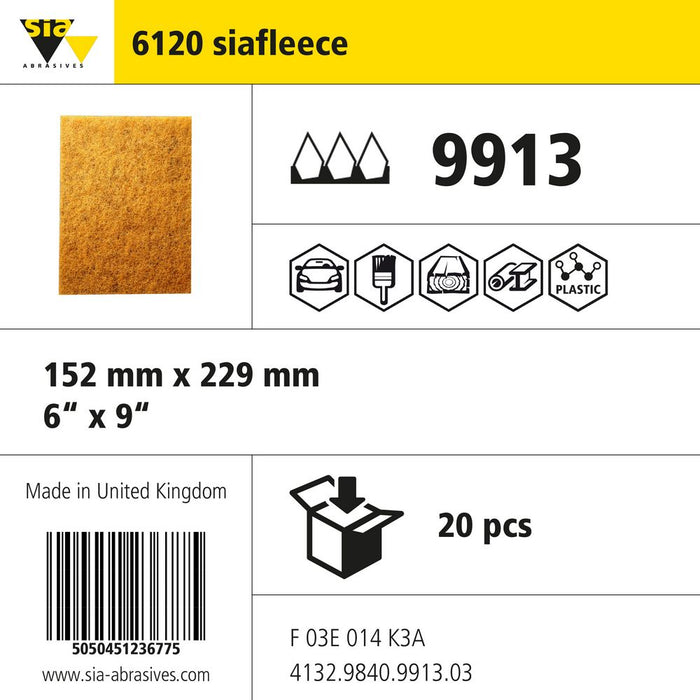 Product info — 6120 siafleece 152x229mm (Pack of 20)