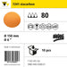 Product info — 7241 siafilm coarse Ø150mm P80 (Pack of 10)