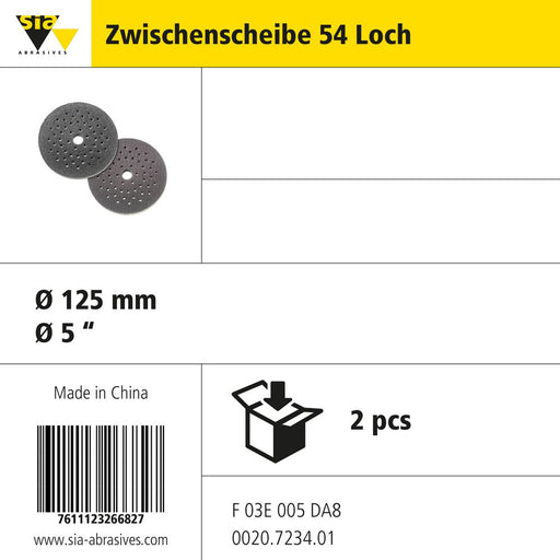 Product info — nan Ø125mm (Pack of 2)