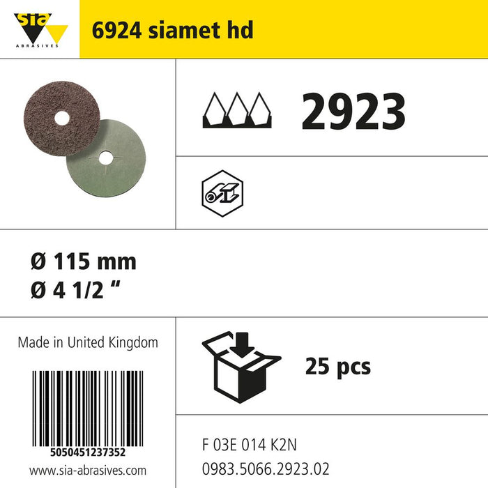 Product info — 6924 hd-scm Ø115mm C
