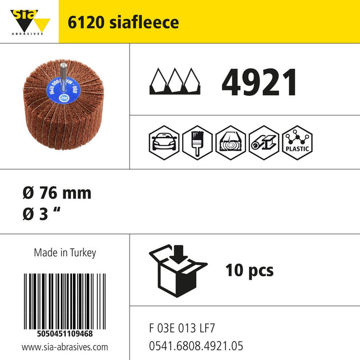 Product info — 6120 siafleece Ø76mm M