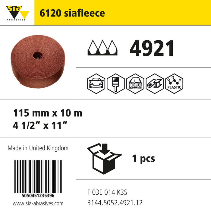 Product info — 6120 siafleece 115x10000mm M