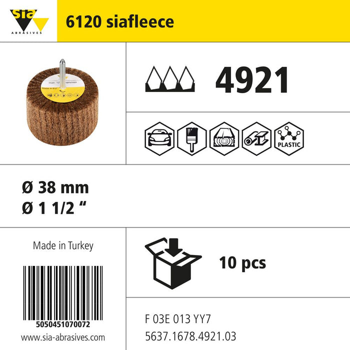 Product info — 6120 siafleece Ø38mm P4921