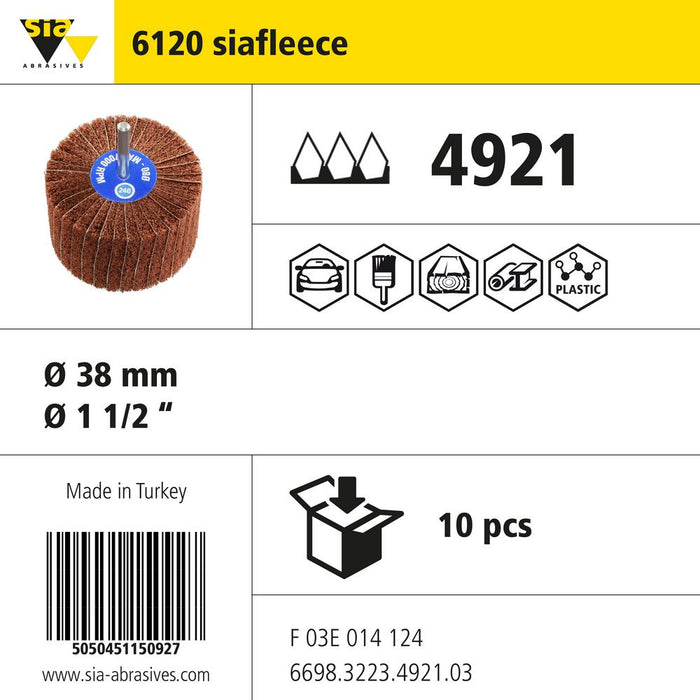 Product info — 6120 siafleece Ø38mm M (Pack of 10)