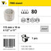 Product info — 7900 sianet 115x10000mm P80 (Pack of 4)