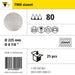 Product info — 7900 sianet Ø225mm P80 (Pack of 25)