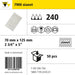 Product info — 7900 sianet 70x125mm P240 (Pack of 50)