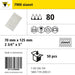 Product info — 7900 sianet 70x125mm P80 (Pack of 50)