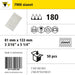 Product info — 7900 sianet 81x133mm P180 (Pack of 50)