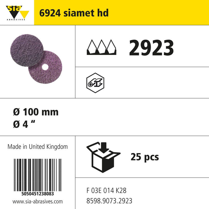 Product info — 6924 hd-scm Ø100mm P2923