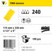 Product info — 1960 siarexx 115x228mm P240 (Pack of 100)