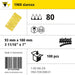 Product info — 1960 siarexx 93x180mm P80 (Pack of 100)