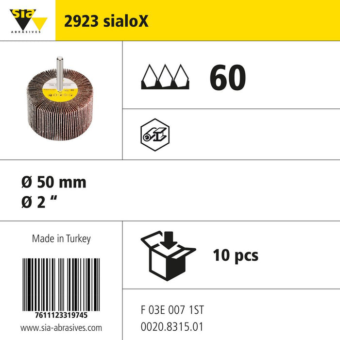 Product info — 2923 sialoX Ø50mm P60