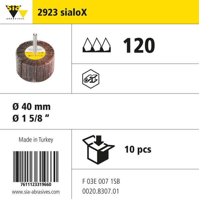 Product info — 2923 sialoX Ø40mm P120