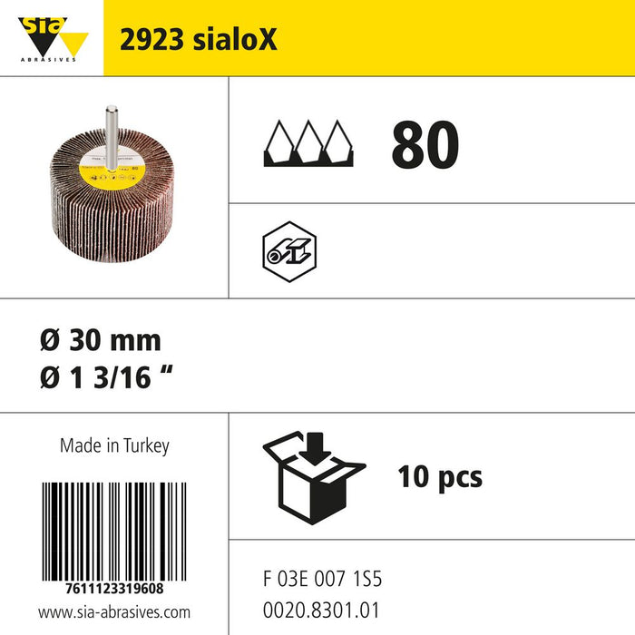 Product info — 2923 sialoX Ø30mm P80