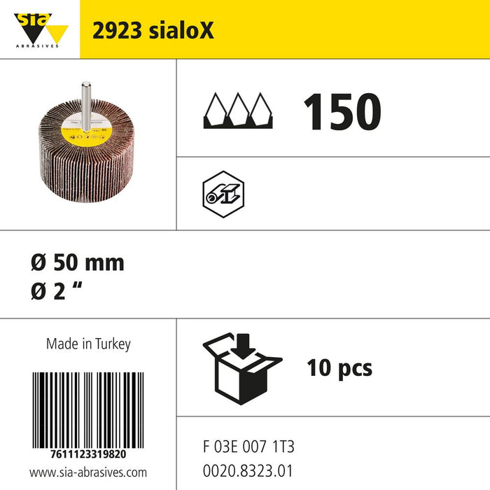 Product info — 2923 sialoX Ø50mm P150