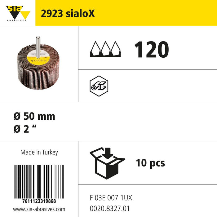 Product info — 2923 sialoX Ø50mm P120