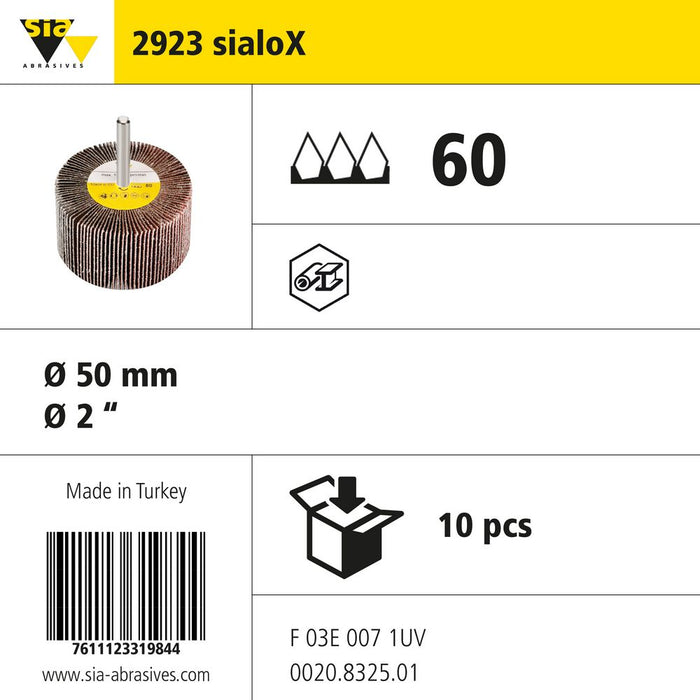 Product info — 2923 sialoX Ø50mm P60