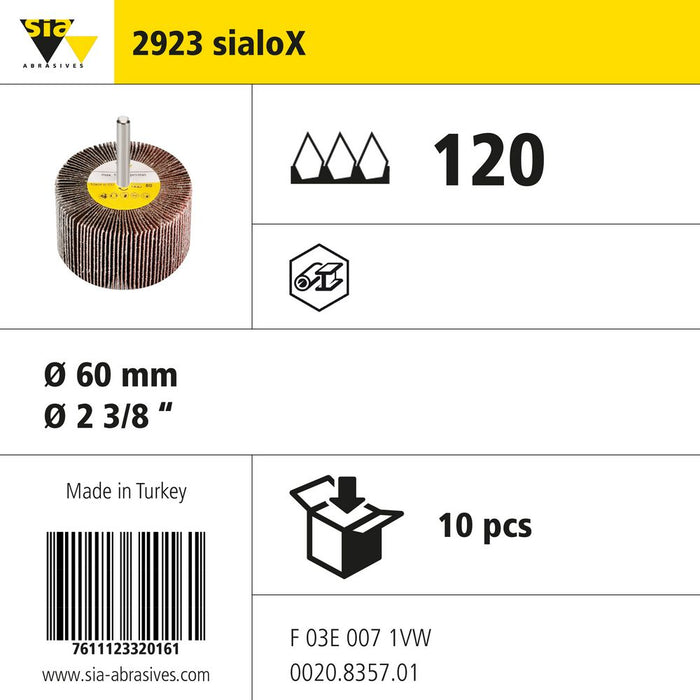 Product info — 2923 sialoX Ø60mm P120