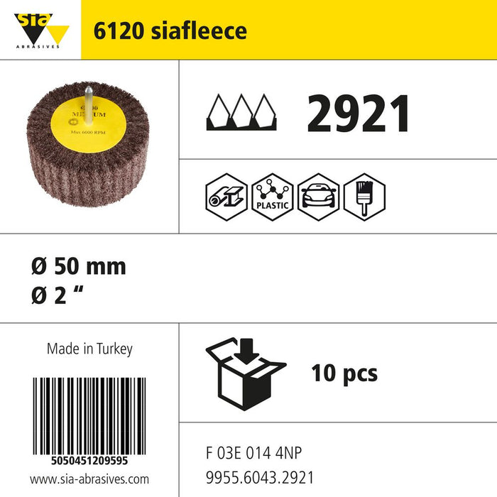 Product info — 6120 siafleece Ø50mm C