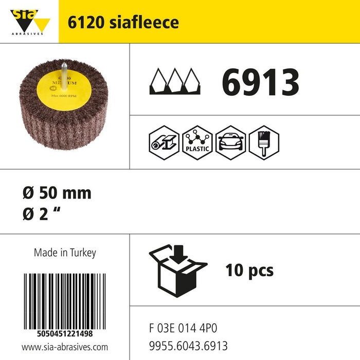 Product info — 6120 siafleece Ø50mm VF